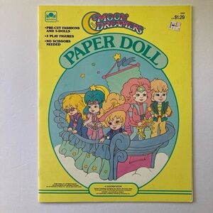 1987 Moon Dreamers Paper Doll Book Uncut